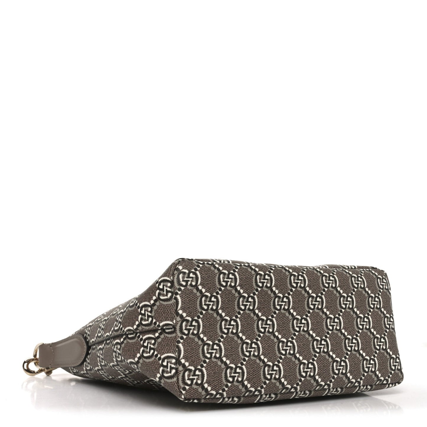 GG Shadow Monogram Super Mini Ophidia Shoulder Bag Taupe