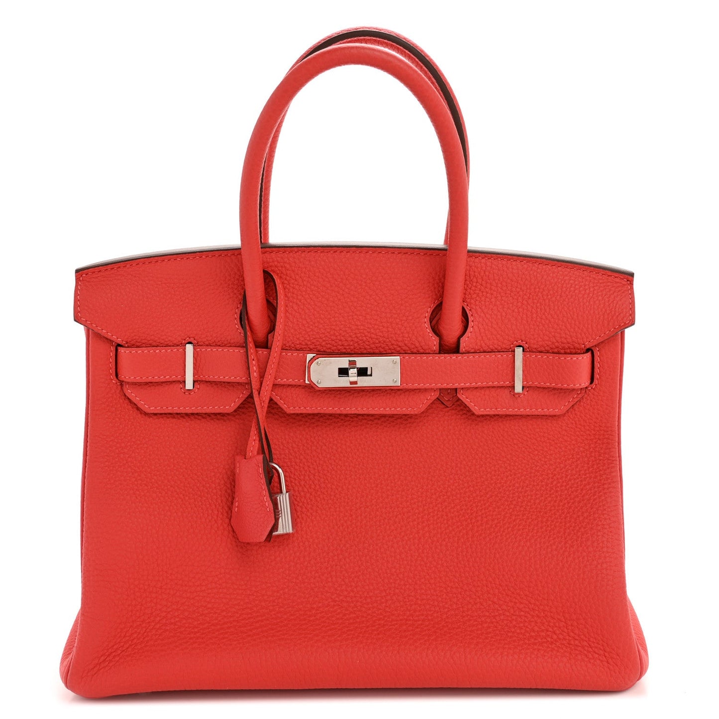 Togo Birkin 30 Rouge Pivoine