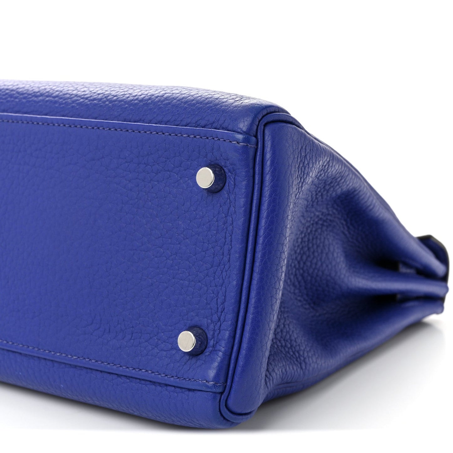 Taurillon Clemence Kelly Retourne 32 Bleu Electrique