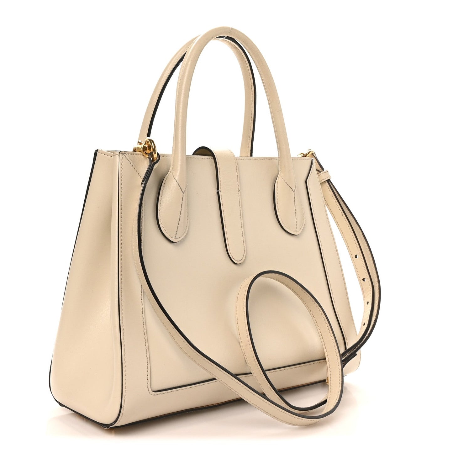 Boarded Plutone Calfskin Medium Jackie 1961 Tote Mystic White