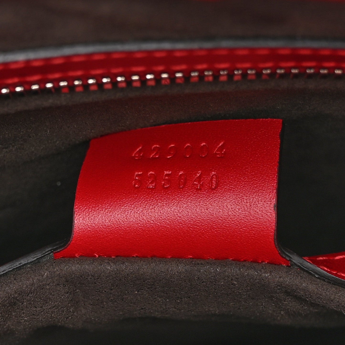 Guccissima Signature Messenger Bag Hibiscus Red