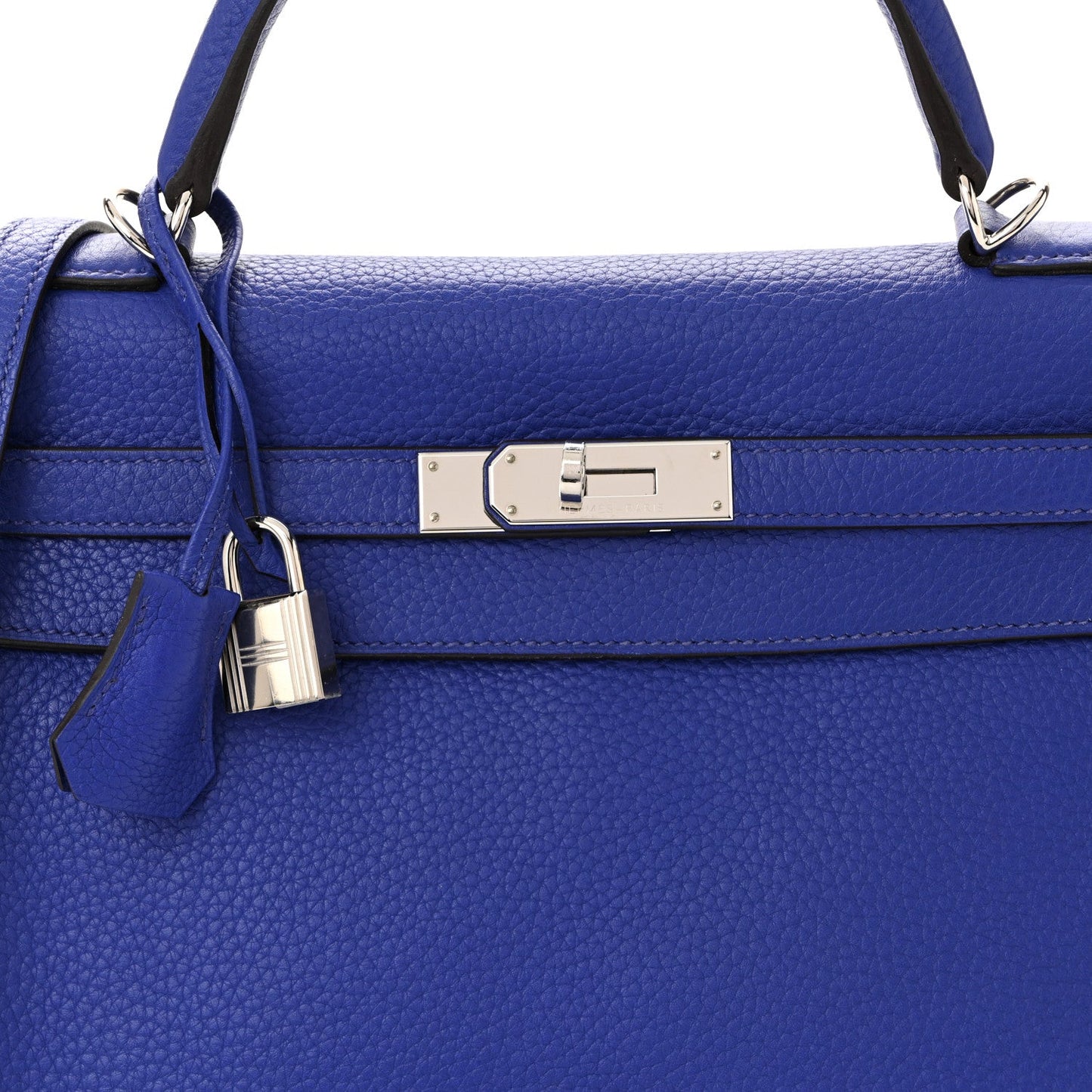 Taurillon Clemence Kelly Retourne 32 Bleu Electrique