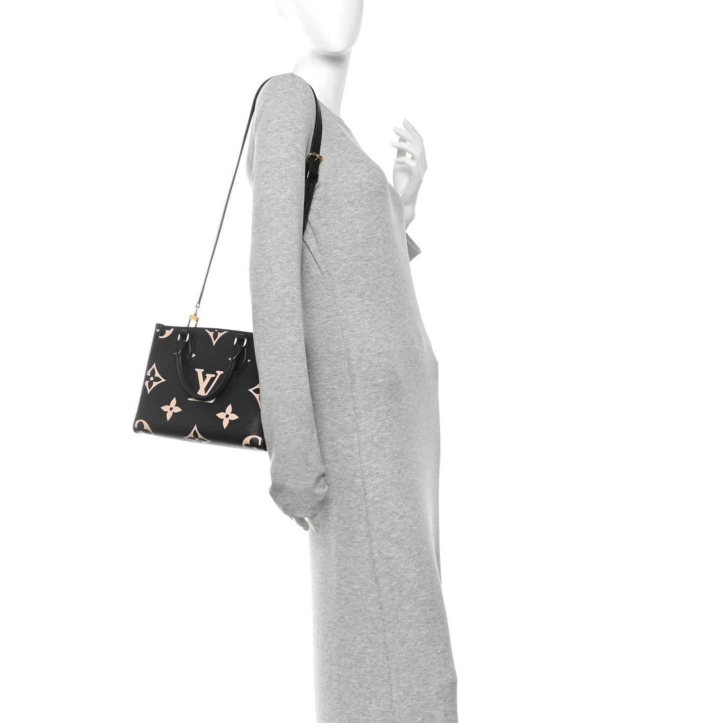 Empreinte Monogram Giant Onthego PM Black Beige