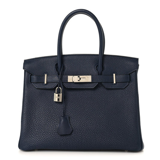 Togo Birkin 30 Bleu Nuit
