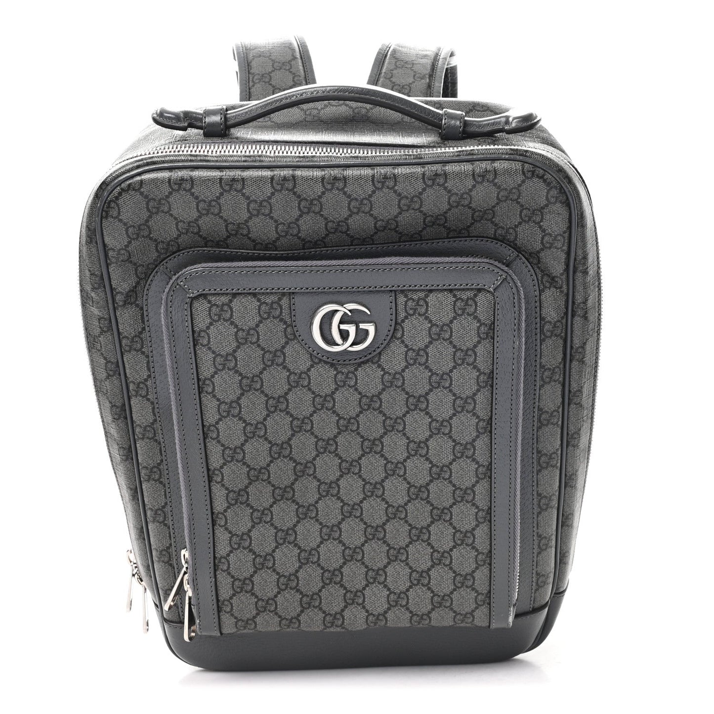 GG Supreme Monogram Ophidia Backpack  Grey