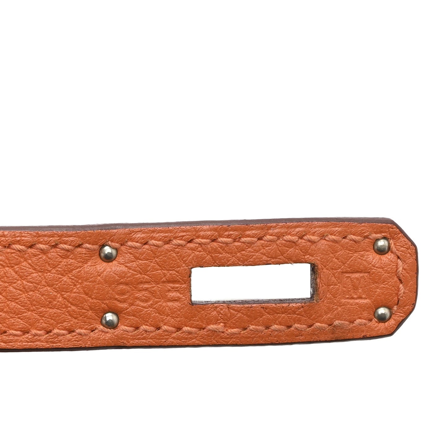 Taurillon Clemence Birkin 30 Orange