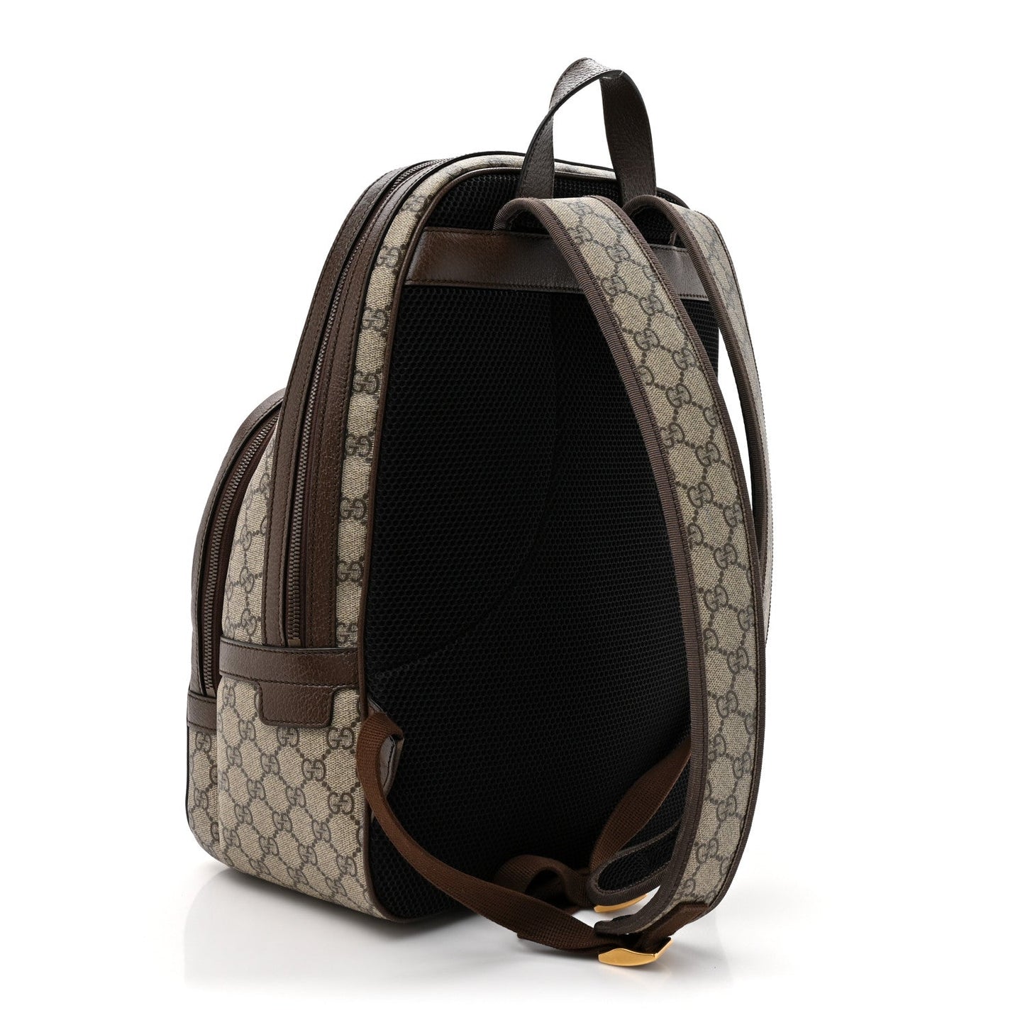 GG Supreme Monogram Medium Ophidia Day Backpack Beige Ebony New Acero