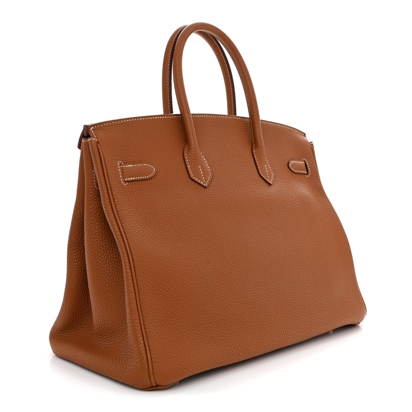 Taurillon Clemence Birkin 35 Gold