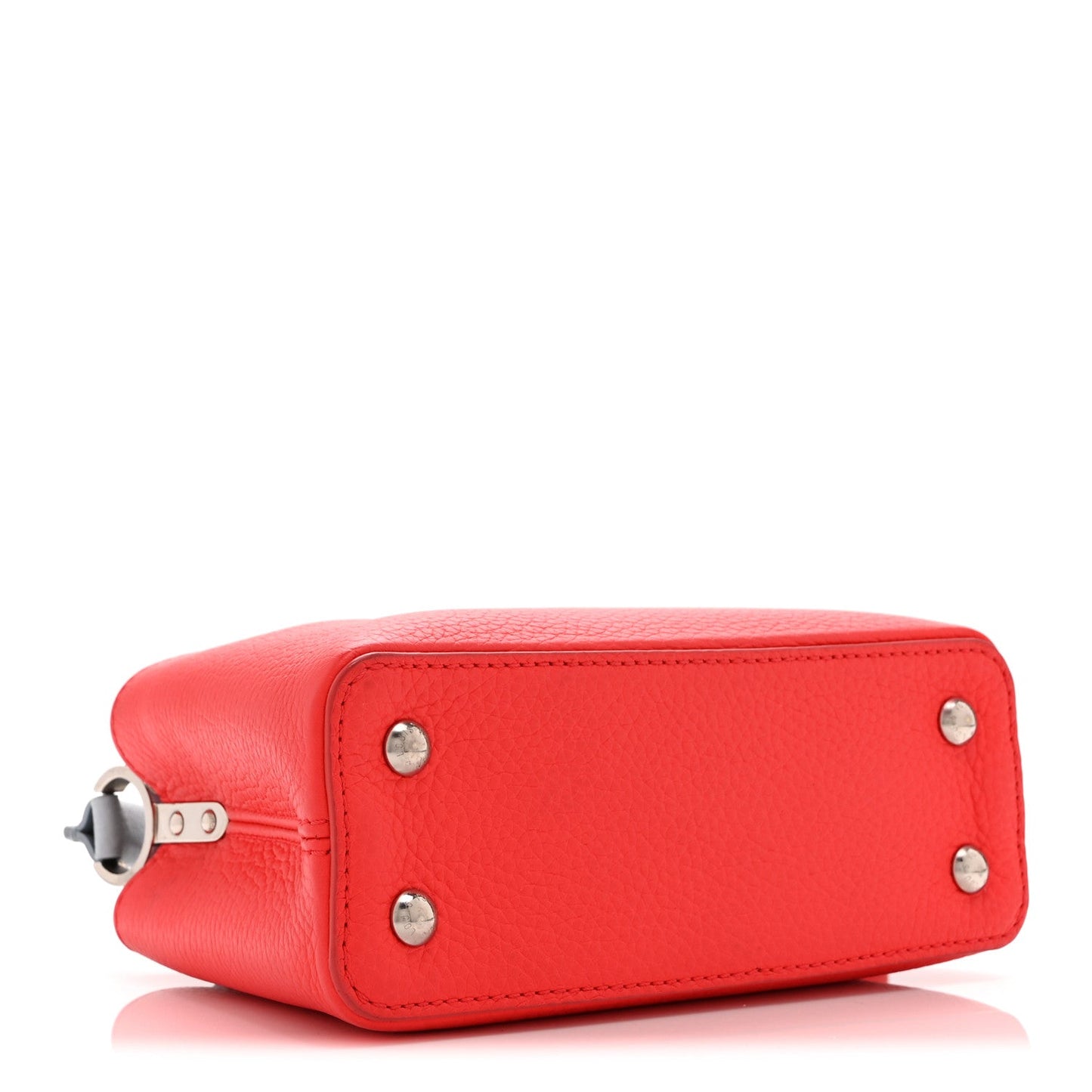 Taurillon Capucines Mini Coral Olympe Blue