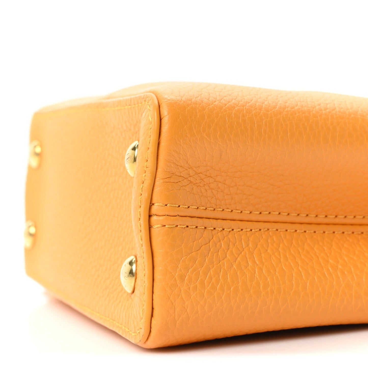 Taurillon Mini Capucines Sunbeam Yellow