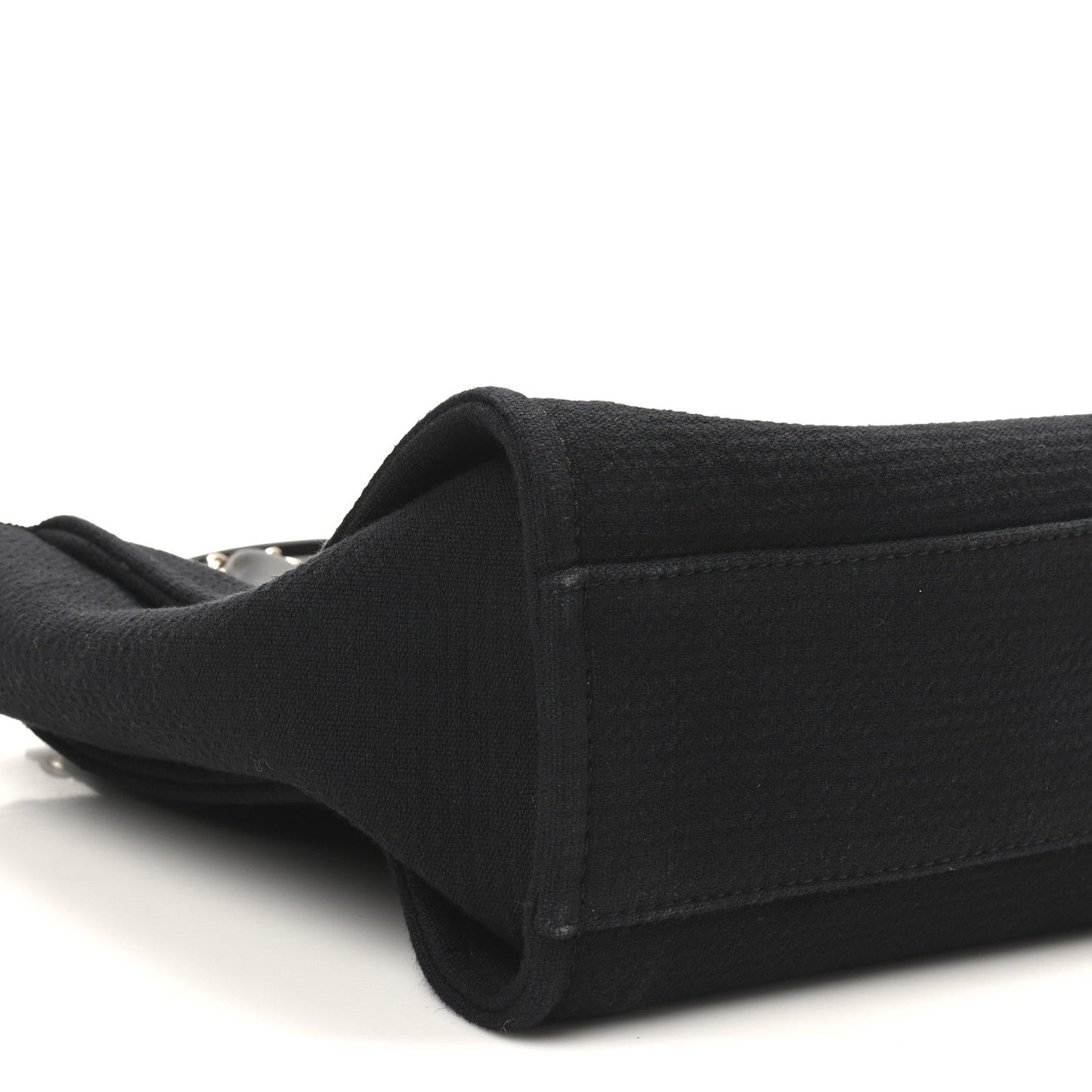 Mixed Fibers Small Deauville Tote Black