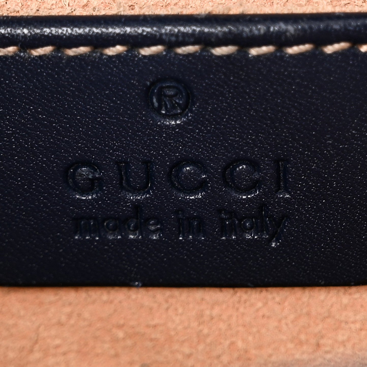Guccissima Small Padlock Shoulder Bag Blue Agata