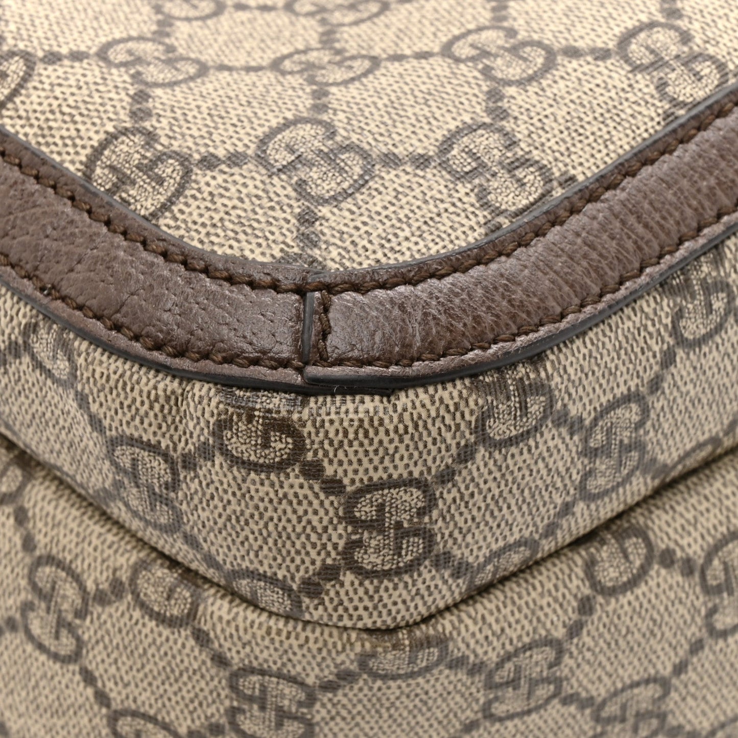 GG Supreme Monogram Medium Ophidia Day Backpack Beige Ebony New Acero