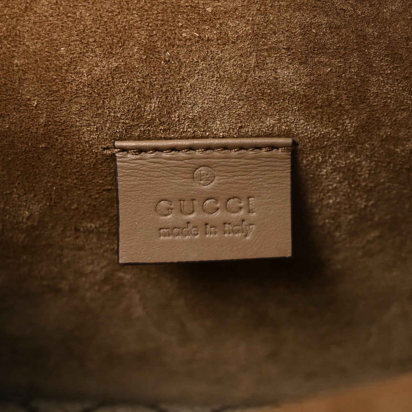 GG Supreme Monogram Mini Dionysus Shoulder Bag Taupe