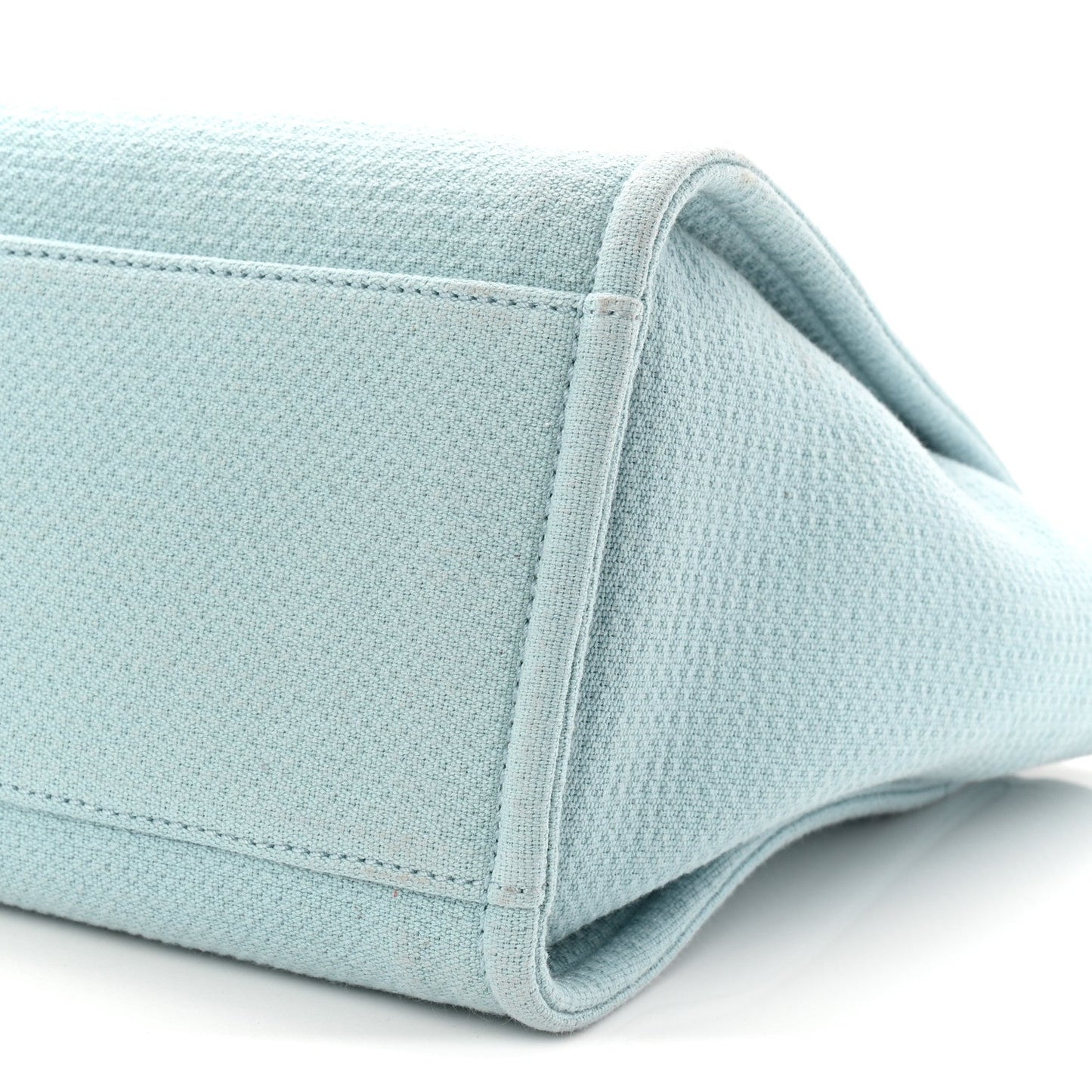 Mixed Fibers Small Deauville Tote Light Blue