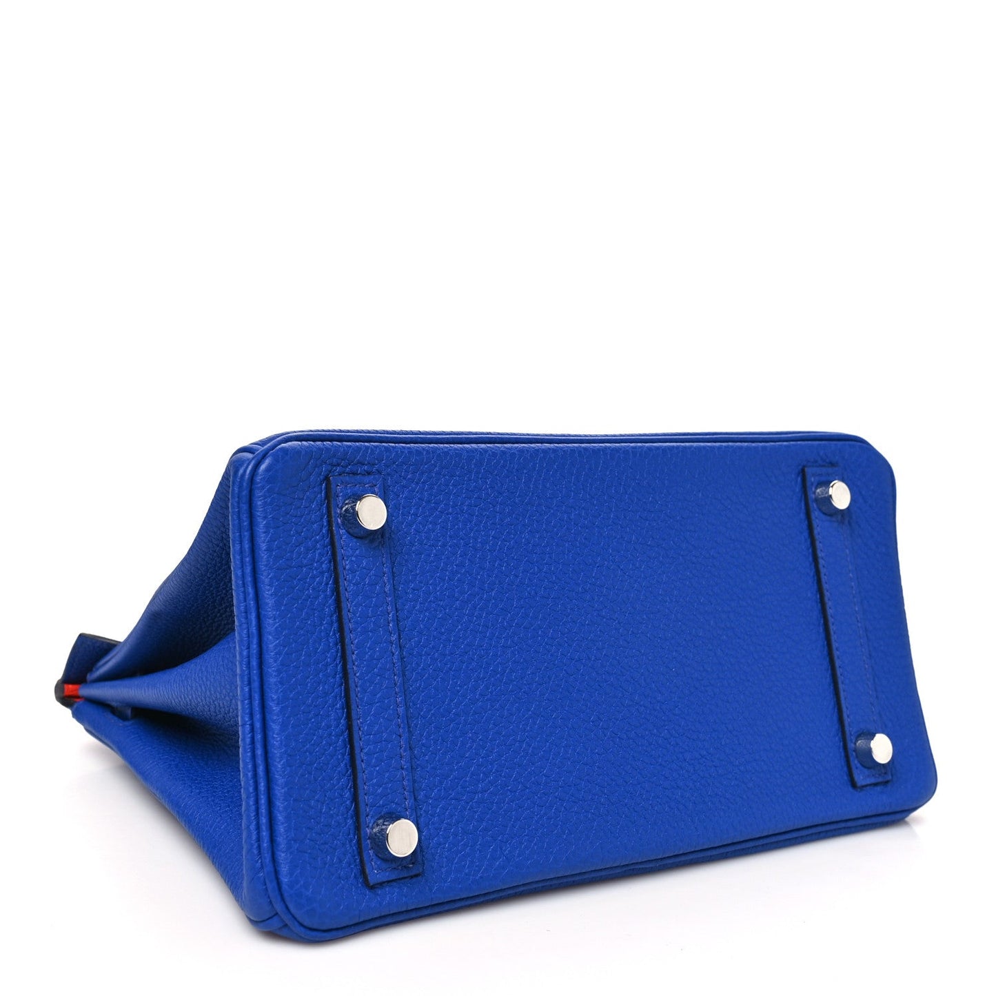 Togo Verso Birkin 25 Bleu Royal Capucine