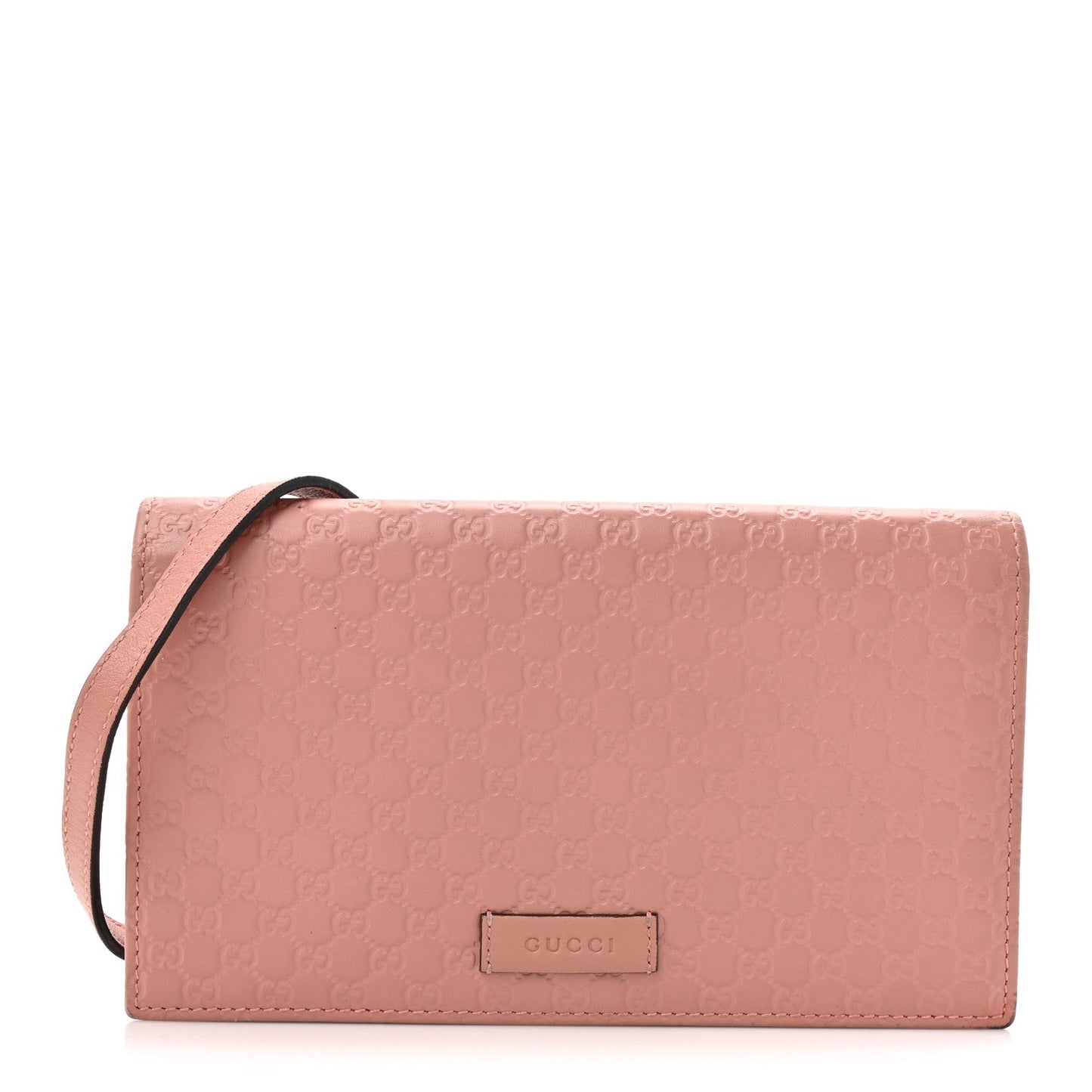 Microguccissima Crossbody Wallet Soft Pink