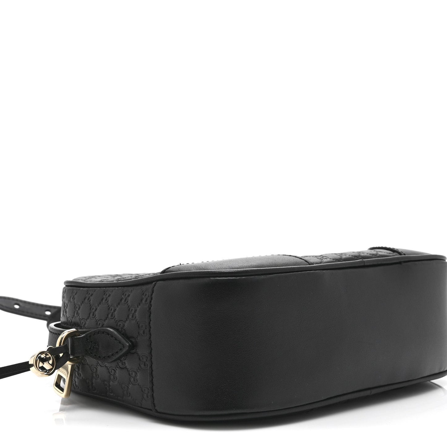 Microguccissima Mini Bree Messenger Bag Black