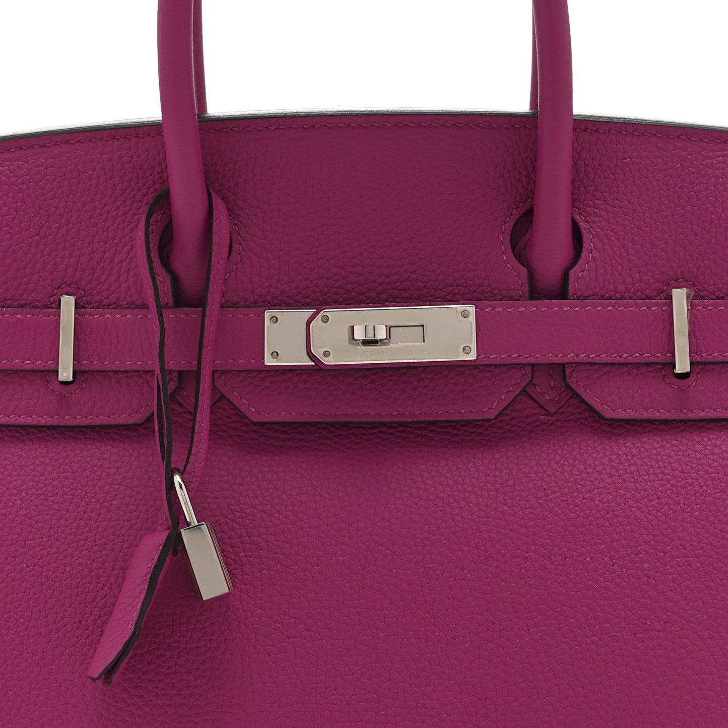 Togo Birkin 30 Rose Pourpre
