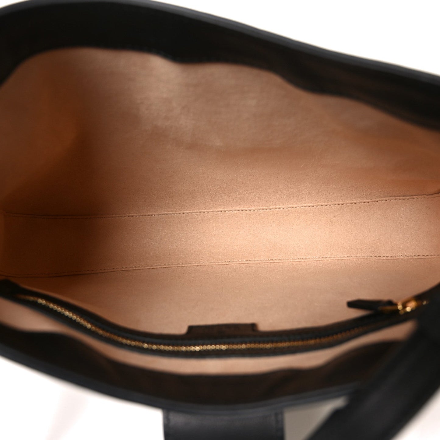 GG Supreme Monogram Medium Padlock Shoulder Bag Black