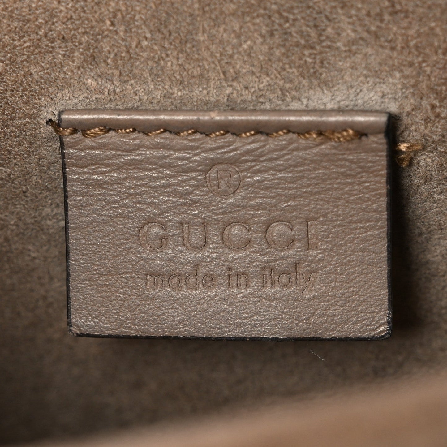GG Supreme Monogram Mini Dionysus Shoulder Bag Taupe