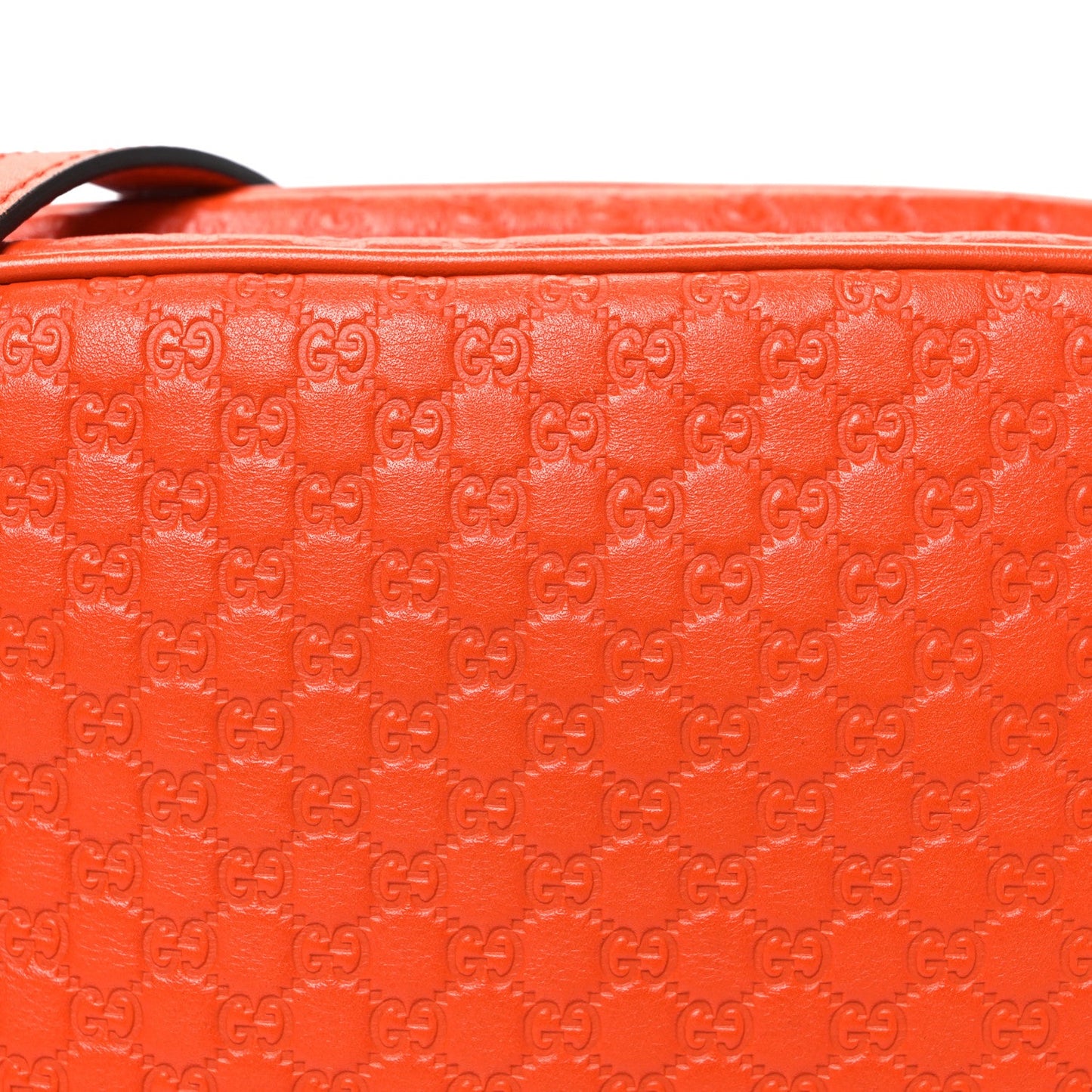 Soft Microguccissima Mini Bree Messenger Bag Sun Orange