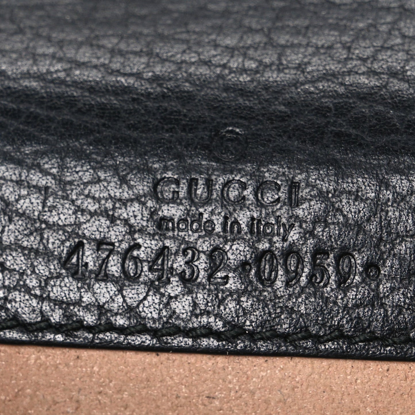 Calfskin Super Mini Dionysus Shoulder Bag Black