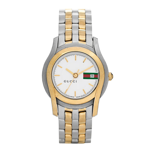 Stainless Steel 27mm 5500L Two Tone Quartz Watch