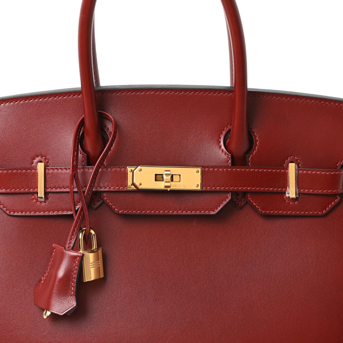 Box Birkin Sellier 30 Rouge H