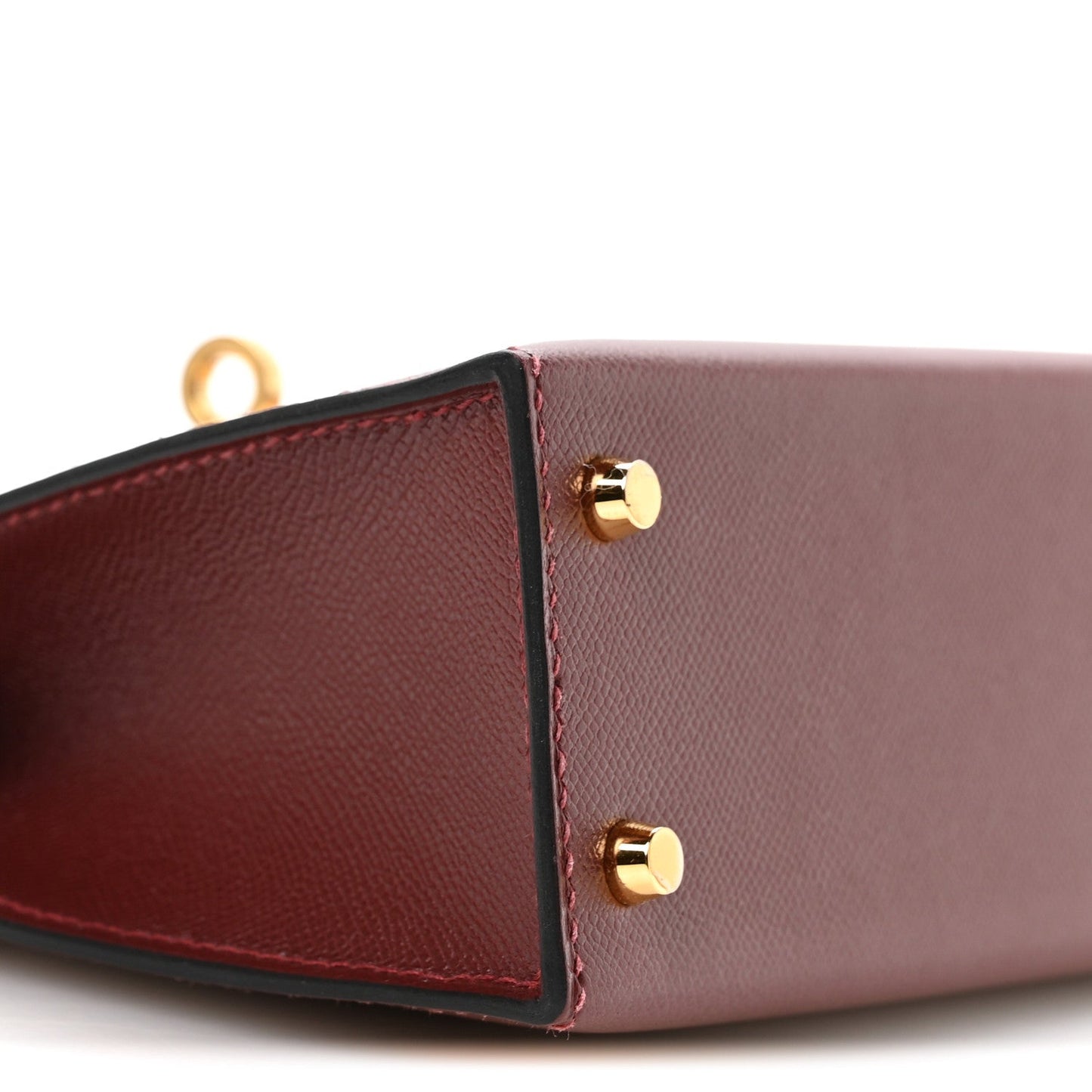 Madame Calfskin Mini Kelly Sellier 20 Rouge H
