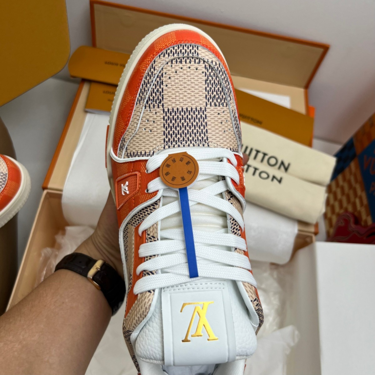 Louis Vuitton LV Trainer #54 Sneakers ¡®Orange¡¯