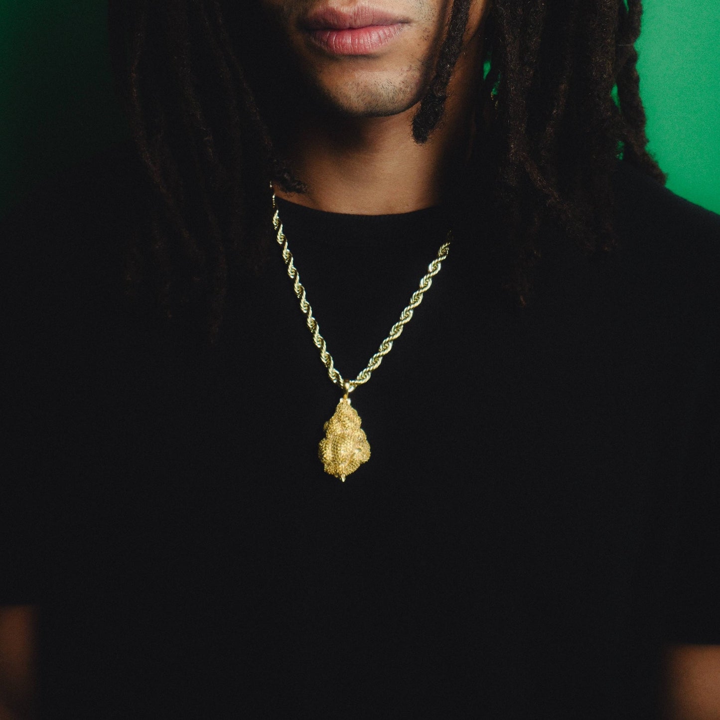 The Golden Nugget Pendant in Yellow Gold