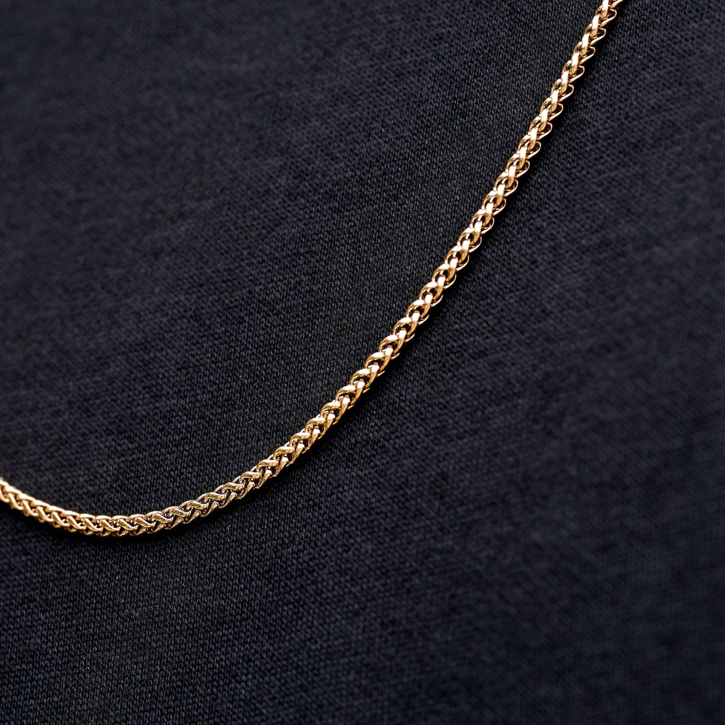 Palm Chain in Rose Gold - 2mm