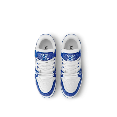 Louis Vuitton LV Trainer Sneaker ¡®Denim Monogram Blue Diamond¡¯