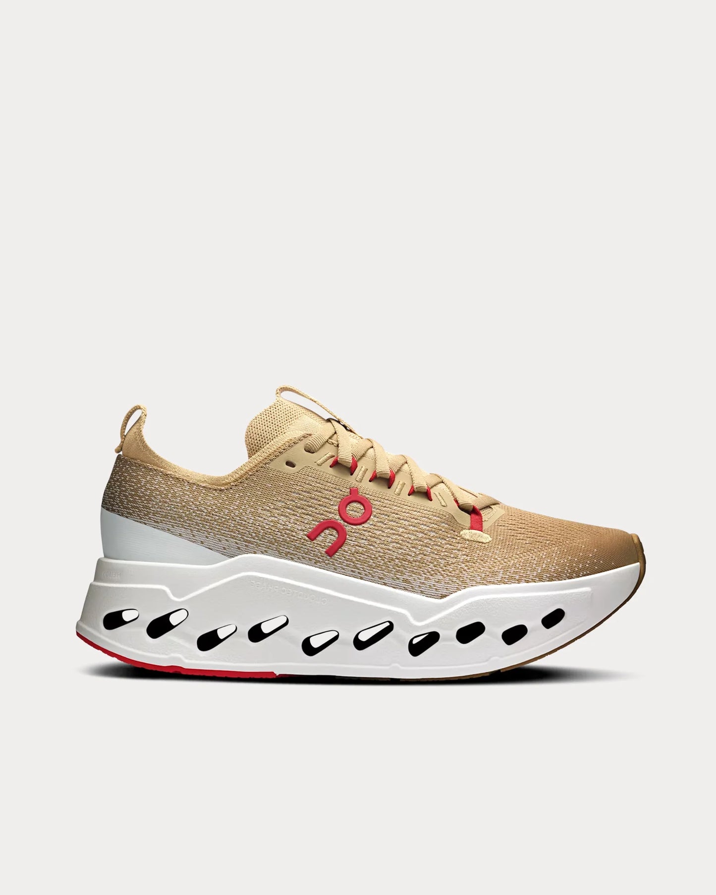 On â€?Cloudsurfer Max ‘Year of the Horseâ€?Chai / Ivory Running Shoes