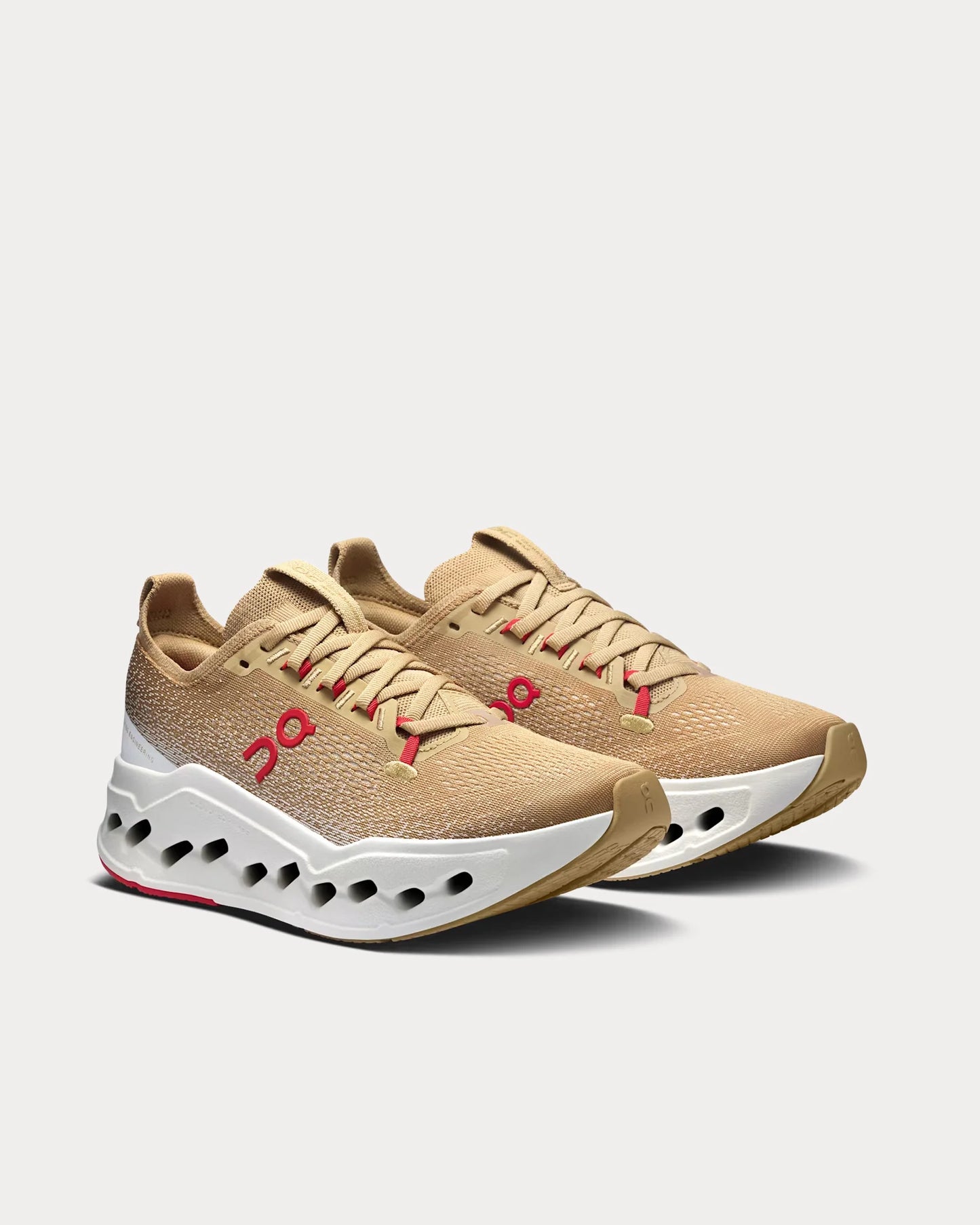 On â€?Cloudsurfer Max ‘Year of the Horseâ€?Chai / Ivory Running Shoes