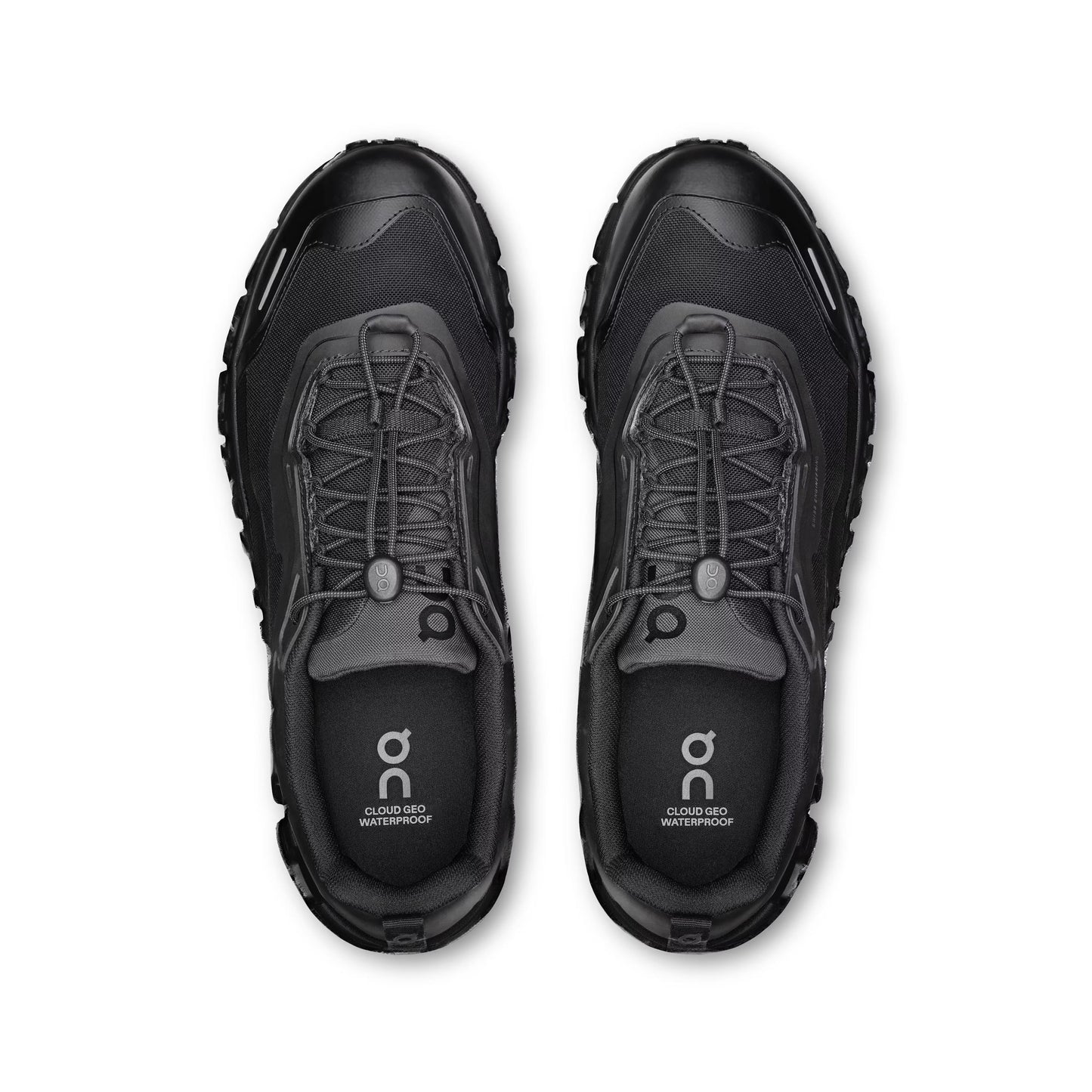 ON Men's Cloud 6 Geo Waterproof Black/Black